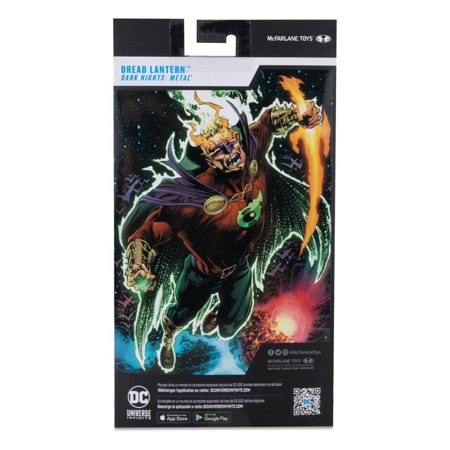 DC Multiverse Action Figure Dread Lantern (Dark Metal) (Gold Label) 18cm
