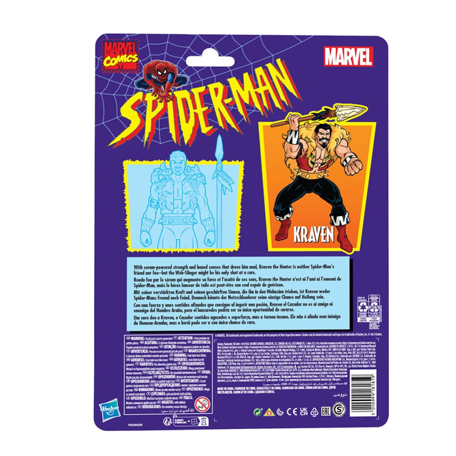 Spider-Man Comics Marvel Legends Action Figure Kraven 15cm