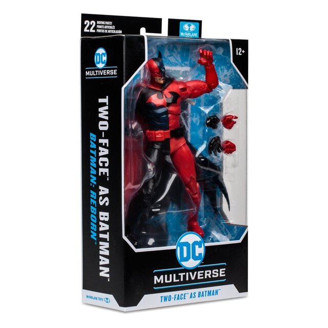 DC Multiverse Action Figure Two-Face as Batman (Batman: Reborn) 18cm