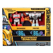 Transformers Buzzworthy Bumblebee 2-pack 24BB Ironhide (Voyager Class) & 86-20BB Prowl Transformers Buzzworthy Bumblebee 2-pack 24BB Ironhide (Voyager Class) & 86-20BB Prowl