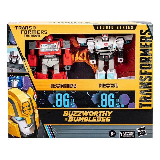 Transformers Buzzworthy Bumblebee 2-pack 24BB Ironhide (Voyager Class) & 86-20BB Prowl Transformers Buzzworthy Bumblebee 2-pack 24BB Ironhide (Voyager Class) & 86-20BB Prowl