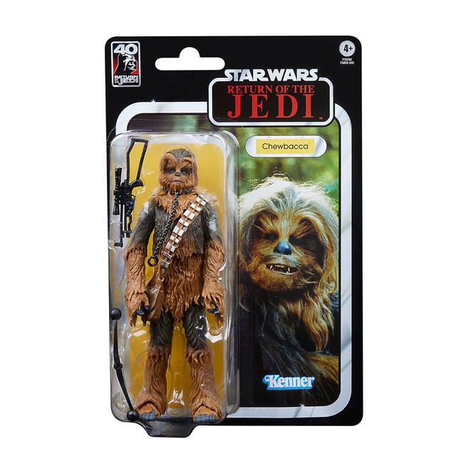 Star Wars Episode VI 40th Anniversary Black Series Action Figure Chewbacca  15cm
