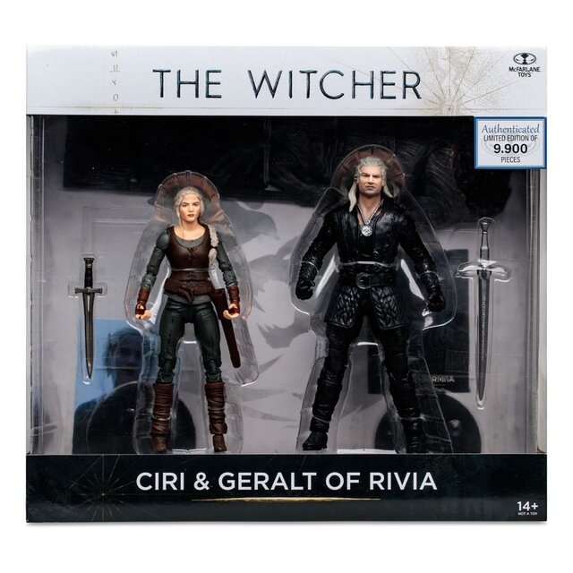 The Witcher Action Figure Geralt and Ciri (Netflix Season 3) 18cm The Witcher Action Figure Geralt and Ciri (Netflix Season 3) 18cm