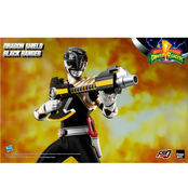 Mighty Morphin Power Rangers FigZero Action Figure 1/6 Dragon Shield Black Ranger 30cm