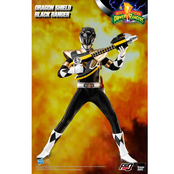 Mighty Morphin Power Rangers FigZero Action Figure 1/6 Dragon Shield Black Ranger 30cm