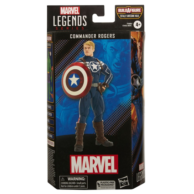 Marvel Legends Commander Rogers (BAF: Totally Awesome Hulk) 15cm Marvel Legends Commander Rogers (BAF: Totally Awesome Hulk) 15cm
