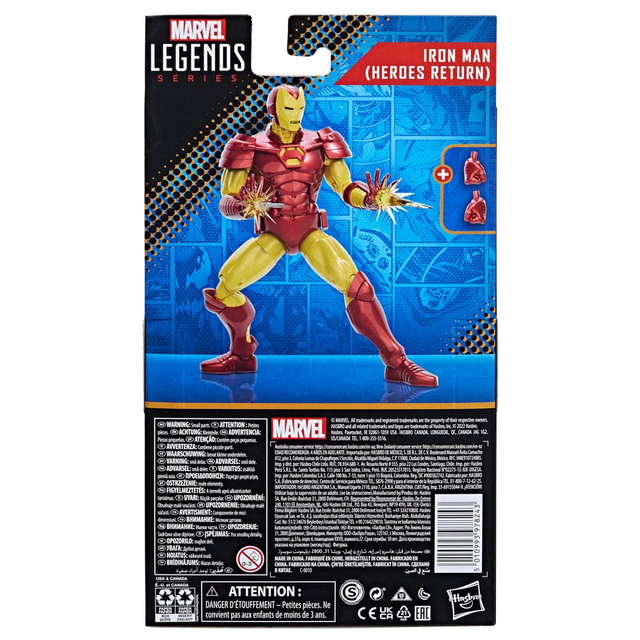 Marvel Legends Action Figure Iron Man (Heroes Return) 15cm Marvel Legends Action Figure Iron Man (Heroes Return) 15cm