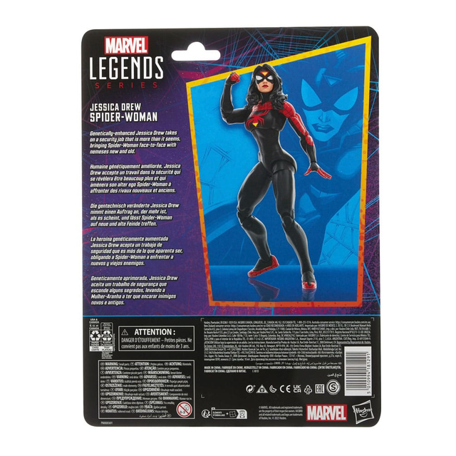 Spider-Man Marvel Legends Jessica Drew Spider-Woman 15cm