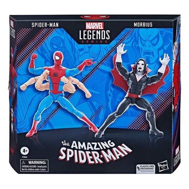 The Amazing Spider-Man Marvel Legends 2-Pack Spider-Man & Morbius 15cm The Amazing Spider-Man Marvel Legends 2-Pack Spider-Man & Morbius 15cm