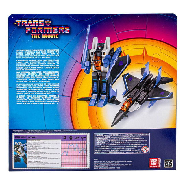 The Transformers: The Movie Retro Action Figure Skywarp 14cm