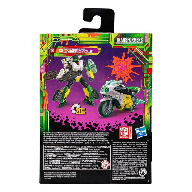 Transformers Generations Legacy Evolution Deluxe Class G2 Universe Laser Cycle 14cm Transformers Generations Legacy Evolution Deluxe Class G2 Universe Laser Cycle 14cm