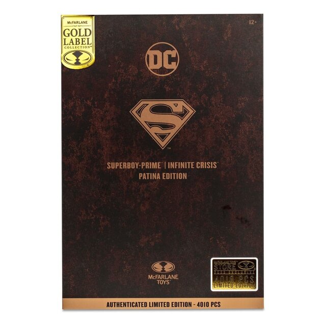DC Multiverse Superboy Prime (Patina) (Gold Label) 18cm