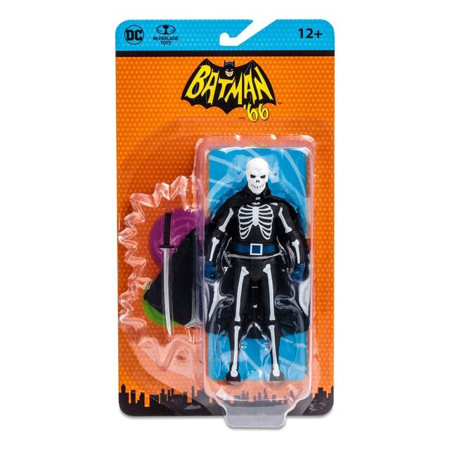 DC Retro Action Figure Batman 66 Lord Death Man (Comic) 15cm