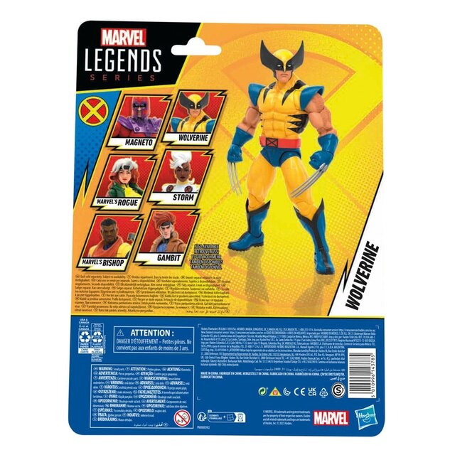 X-Men '97 Marvel Legends Wolverine 15cm
