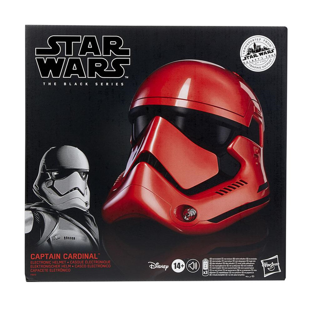 Star Wars Galaxy's Edge Black Series Electronic Helmet Captain Cardinal