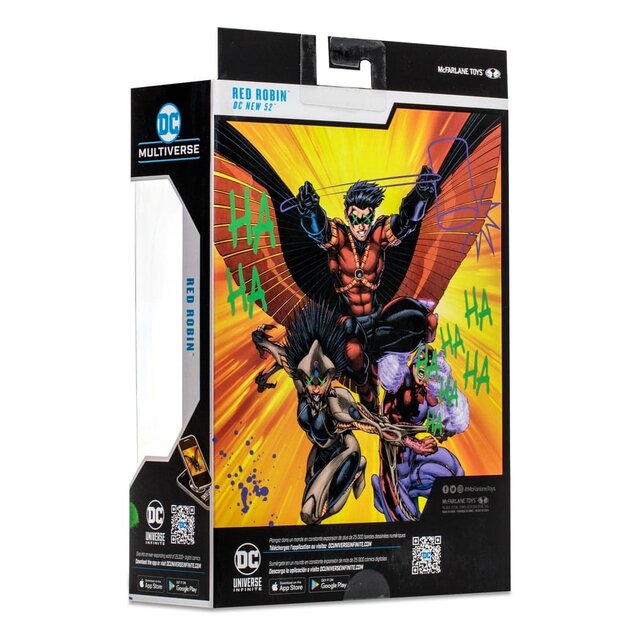 DC Multiverse Action Figure Jokerized Red Robin (New 52) (Gold Label) 18cm DC Multiverse Action Figure Jokerized Red Robin (New 52) (Gold Label) 18cm