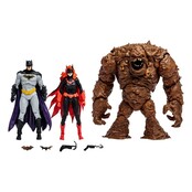 DC Multiverse Multipack Clayface, Batman & Batwoman (DC Rebirth) (Gold Label) 18cm