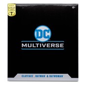 DC Multiverse Multipack Clayface, Batman & Batwoman (DC Rebirth) (Gold Label) 18cm