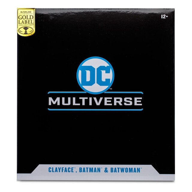 DC Multiverse Multipack Clayface, Batman & Batwoman (DC Rebirth) (Gold Label) 18cm
