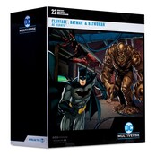 DC Multiverse Multipack Clayface, Batman & Batwoman (DC Rebirth) (Gold Label) 18cm