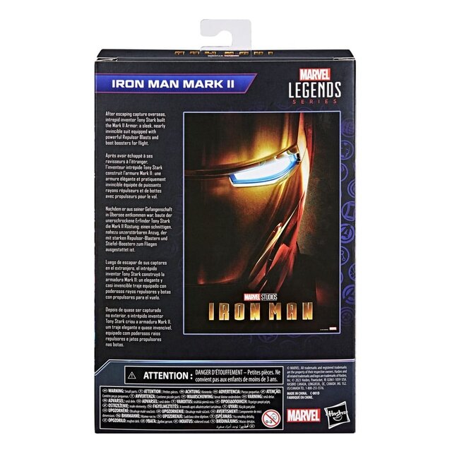 The Infinity Saga Marvel Legends Iron Man Mark II 15cm The Infinity Saga Marvel Legends Iron Man Mark II 15cm