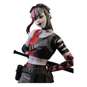 DC Direct Resin Statue Harley Quinn: Red White & Black by Simone Di Meo 17cm
