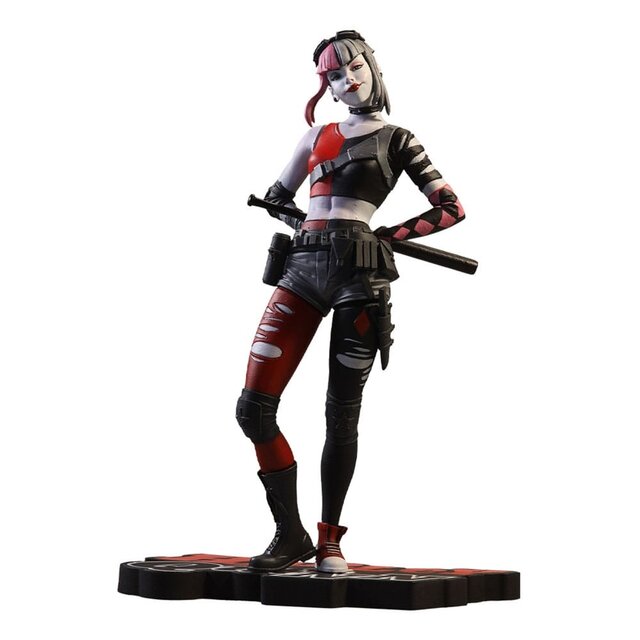 DC Direct Resin Statue Harley Quinn: Red White & Black by Simone Di Meo 17cm