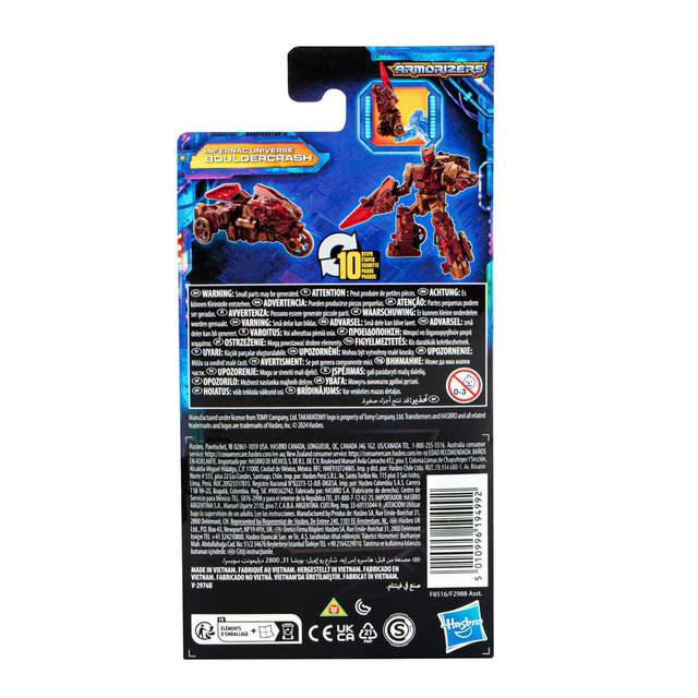 Transformers Generations Legacy United Core Class Infernac Universe Bouldercrash 9cm