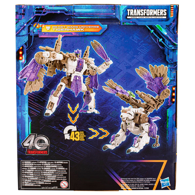 Transformers Generations Legacy United Leader Class Beast Wars Universe Tigerhawk 19cm