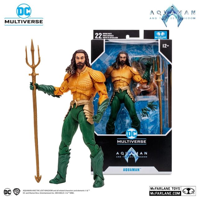 Aquaman and the Lost Kingdom Action Figure Aquaman 18cm