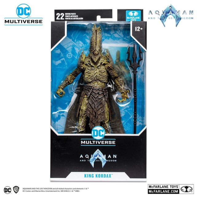 Aquaman and the Lost Kingdom DC Multiverse Action Figure King Kordax 18cm Aquaman and the Lost Kingdom DC Multiverse Action Figure King Kordax 18cm