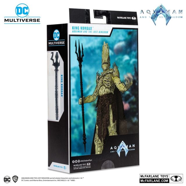 Aquaman and the Lost Kingdom DC Multiverse Action Figure King Kordax 18cm Aquaman and the Lost Kingdom DC Multiverse Action Figure King Kordax 18cm