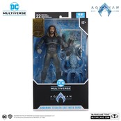 Aquaman and the Lost Kingdom Action Figure Aquaman (Stealth Suit with Topo) (Gold Label) 18cm Aquaman and the Lost Kingdom Action Figure Aquaman (Stealth Suit with Topo) (Gold Label) 18cm
