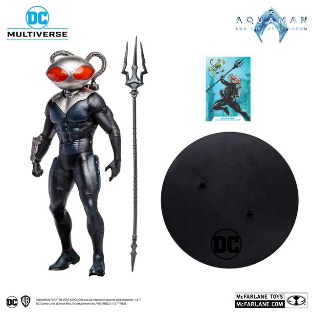 Aquaman and the Lost Kingdom Megafig Action Figure Black Manta 30cm