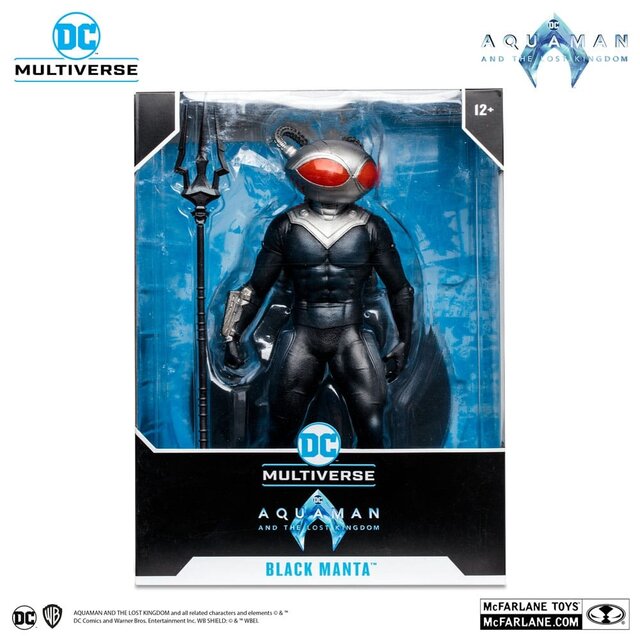 Aquaman and the Lost Kingdom Megafig Action Figure Black Manta 30cm