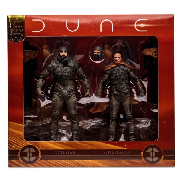 Dune: Part Two Action Figure 2-Pack Stilgar & Shishakli (Gold Label) 18cm