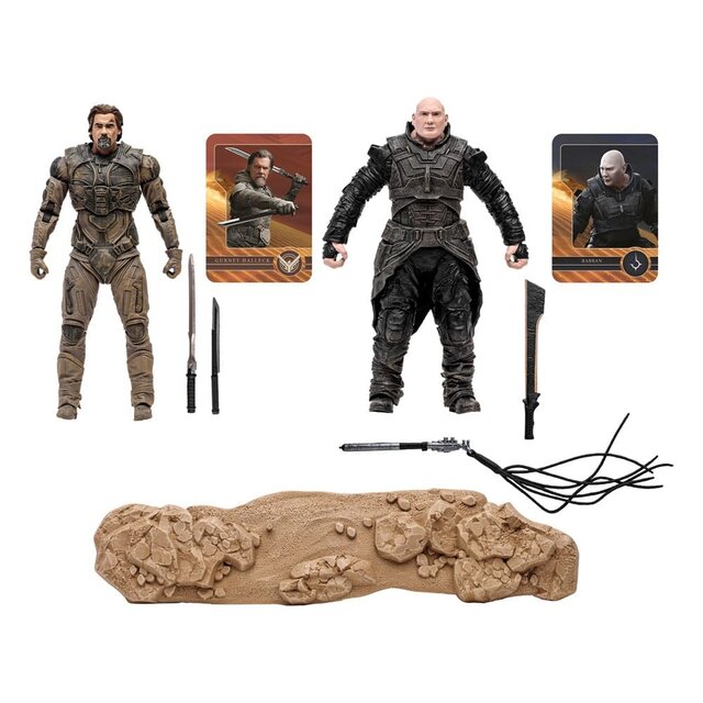 Dune: Part Two Action Figure 2-Pack Gurney Halleck & Rabban 18cm Dune: Part Two Action Figure 2-Pack Gurney Halleck & Rabban 18cm