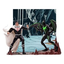 Batman Beyond Vs Justice Lord Superman 18cm