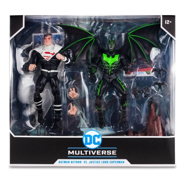 Batman Beyond Vs Justice Lord Superman 18cm Batman Beyond Vs Justice Lord Superman 18cm