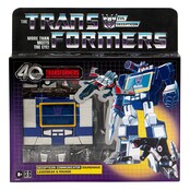 The Transformers Retro G1 Decepticon Communicator Soundwave with Laserbeak & Ravage 18cm