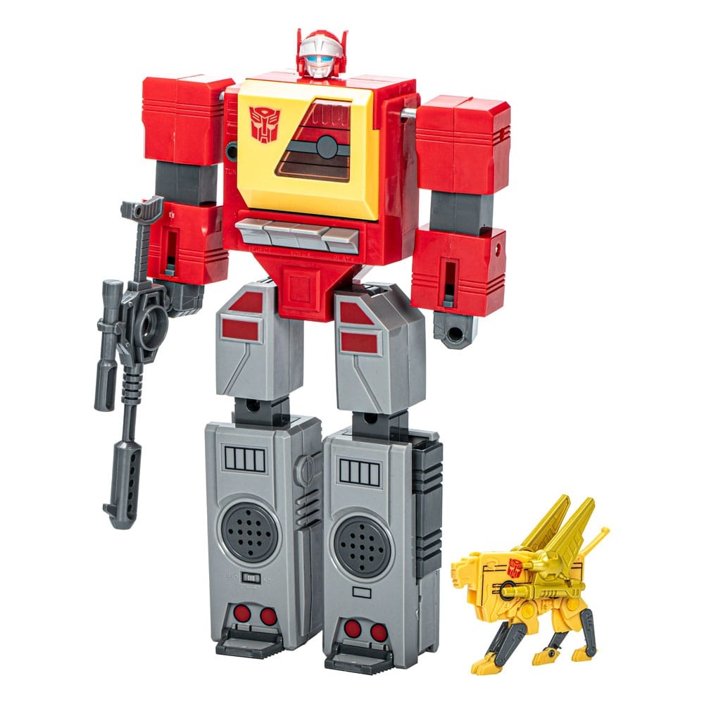 Hasbro Transformers Retro G1 Autobot Blaster & Steeljaw afbeelding