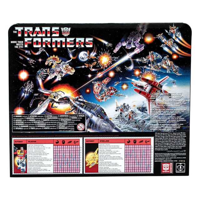 The Transformers Retro G1 Autobot Blaster & Steeljaw 18cm