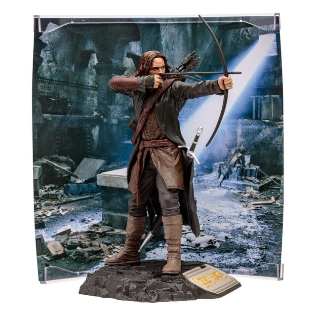 Lord of the Rings Movie Maniacs Aragorn Beeld 15cm