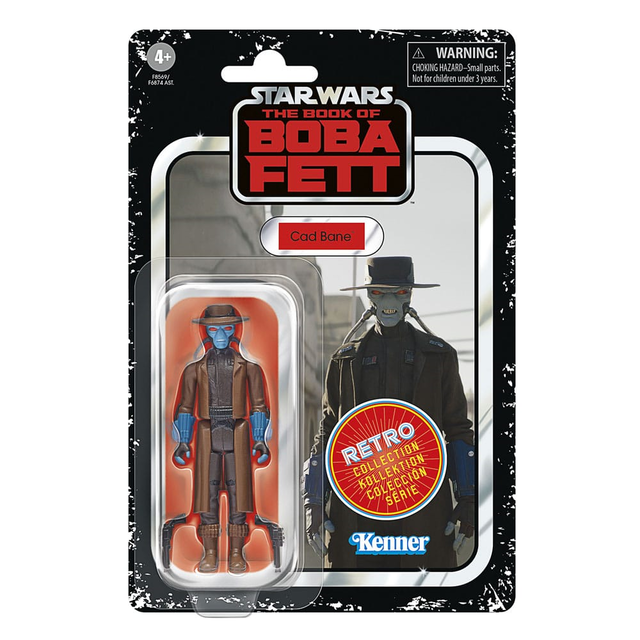 Star Wars: The Book of Boba Fett Retro Collection Cad Bane 10cm