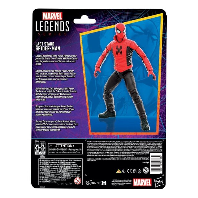Spider-Man Comics Marvel Legends Action Figure Last Stand Spider-Man 15cm