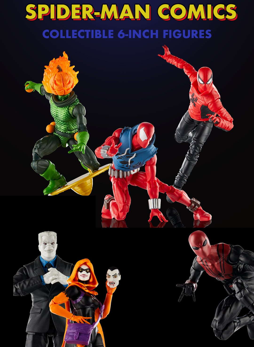 Spider-Man Comics Marvel Legends action figures pre-order