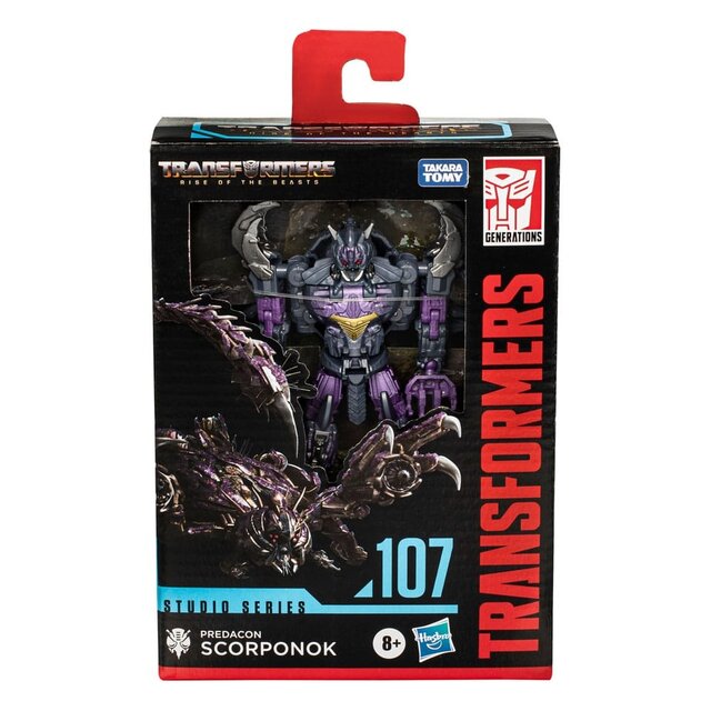 Transformers: Rise of the Beasts Generations Studio Series Deluxe Class 107 Scorponok 11cm