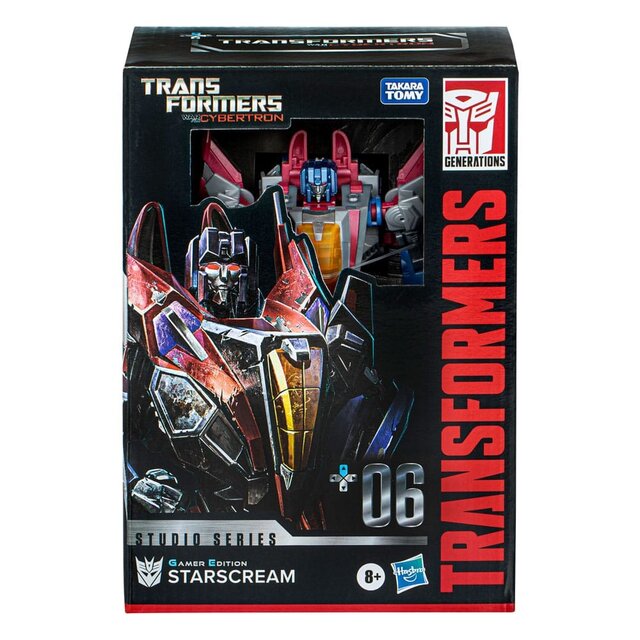 Transformers Generations Studio Series Voyager Class Gamer Edition 06 Starscream 16cm