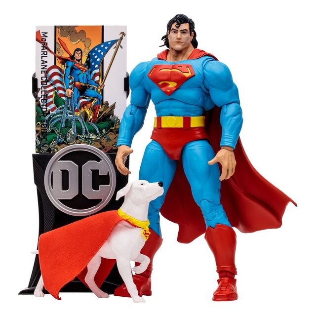 McFarlane Collector Edition Superman & Krypto (Return of Superman) 18cm