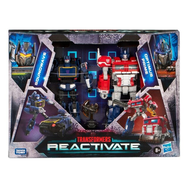 Transformers: Reactivate Action Figure 2-Pack Optimus Prime & Soundwave 16cm Transformers: Reactivate Action Figure 2-Pack Optimus Prime & Soundwave 16cm